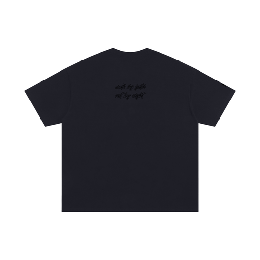Walk by Faith Oversized Cotton T-Shirt