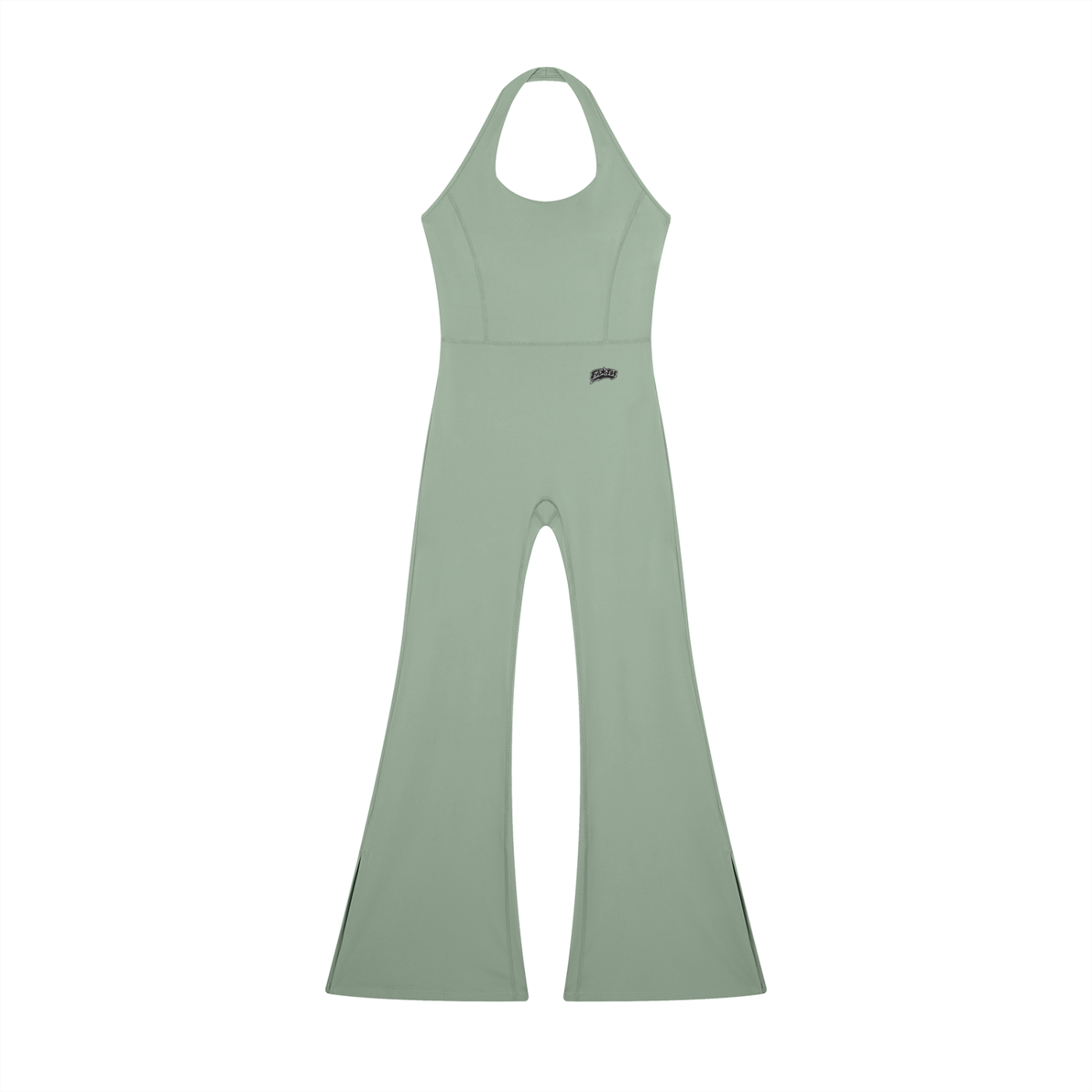 Faith Halter Flared Jumpsuit