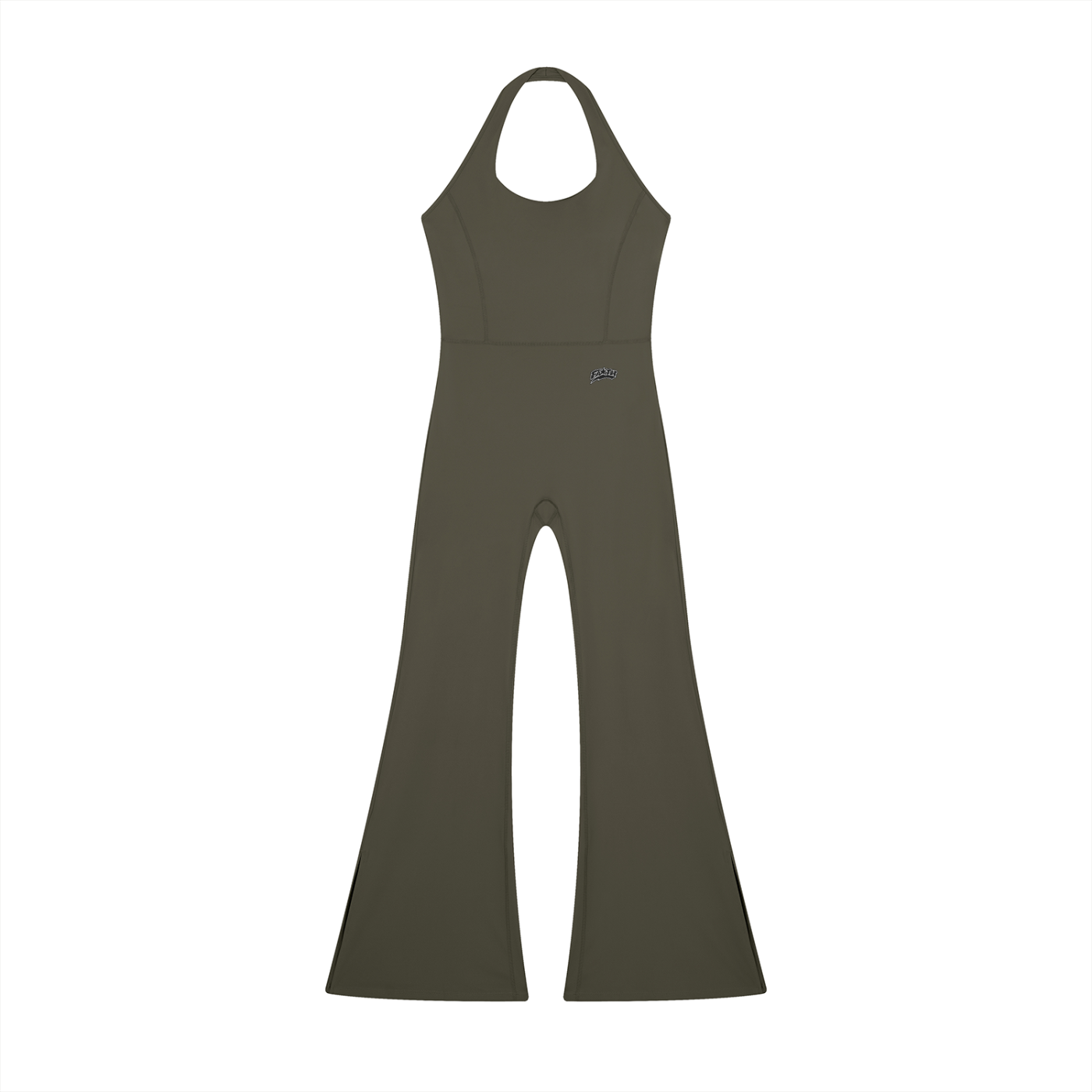 Faith Halter Flared Jumpsuit