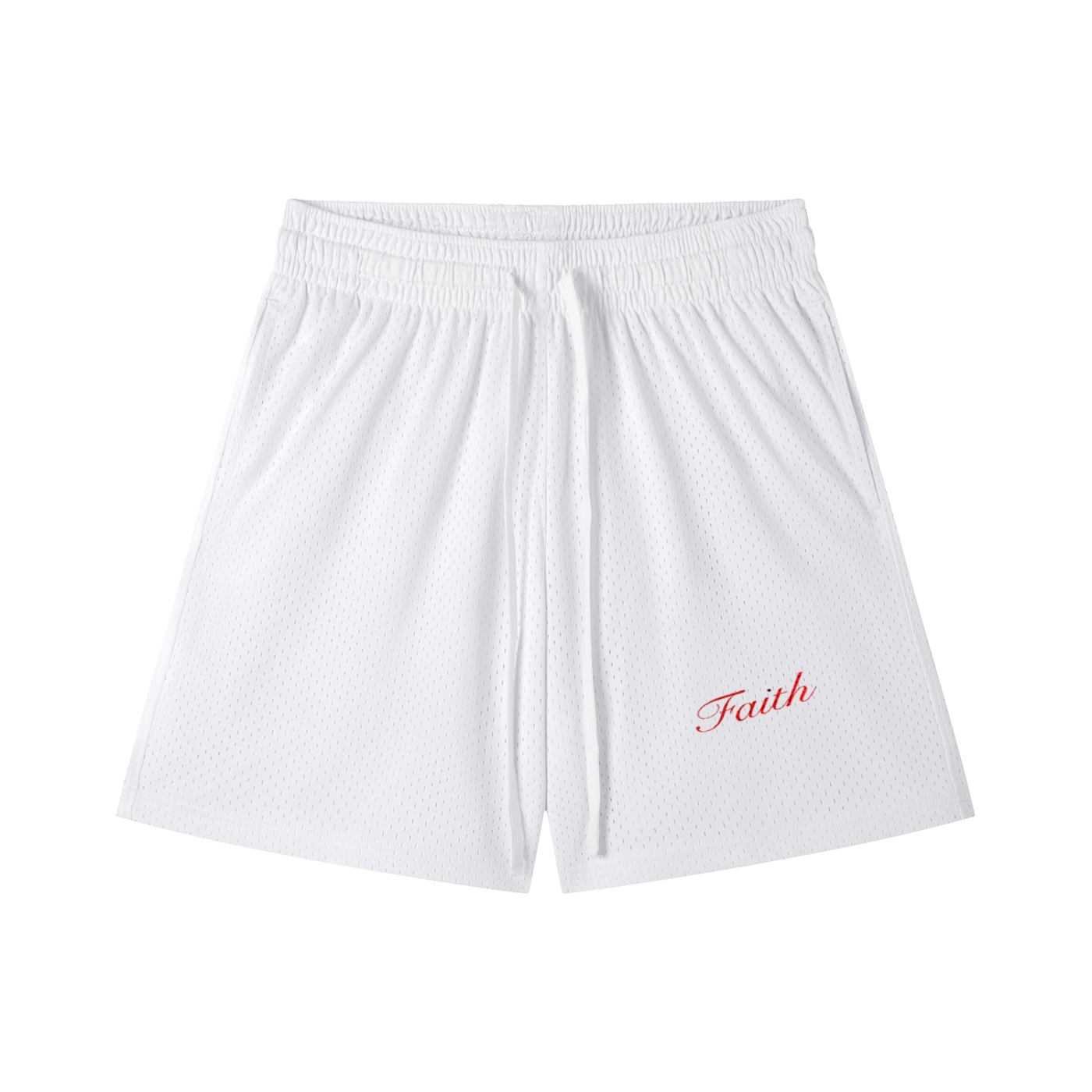 Faith Mesh Drawstring Shorts