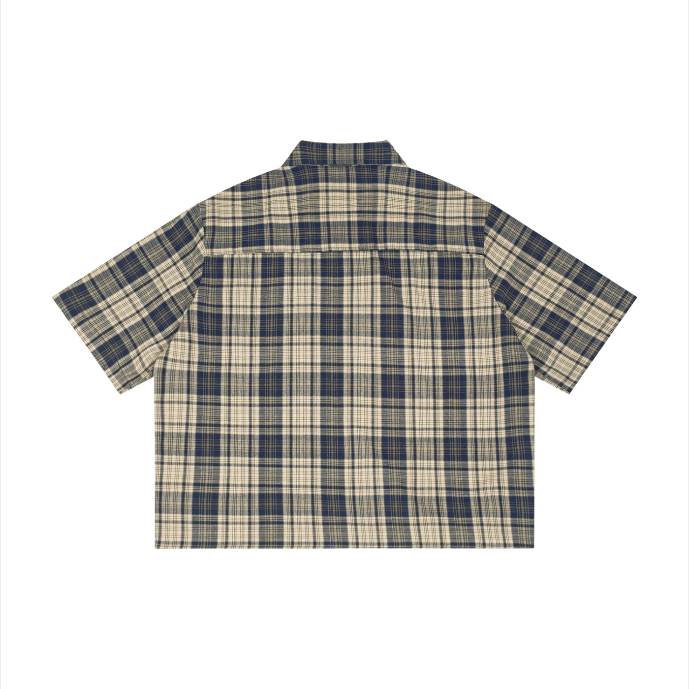 Faith Plaid Boxy Short Sleeve Shirt