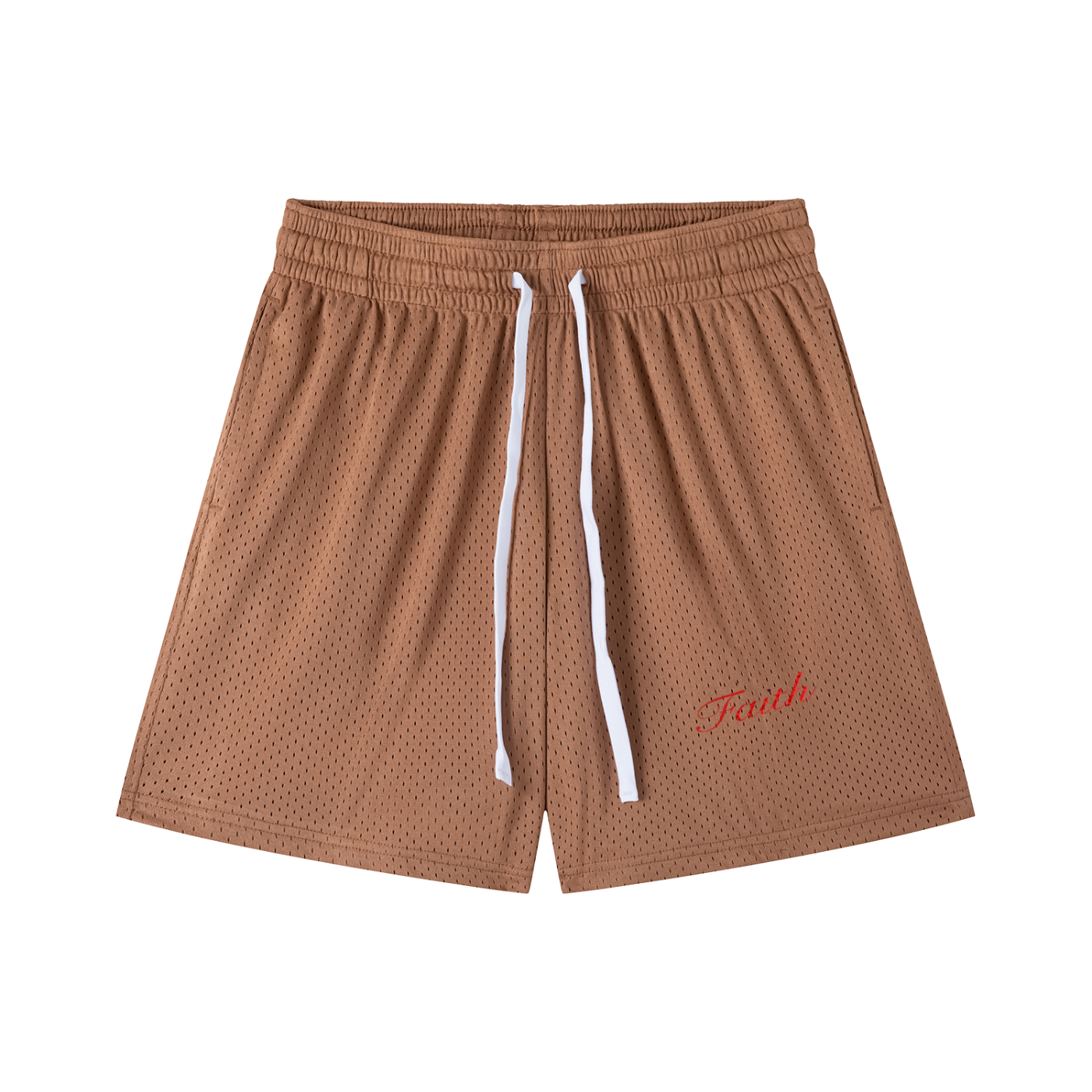 Faith Mesh Drawstring Shorts