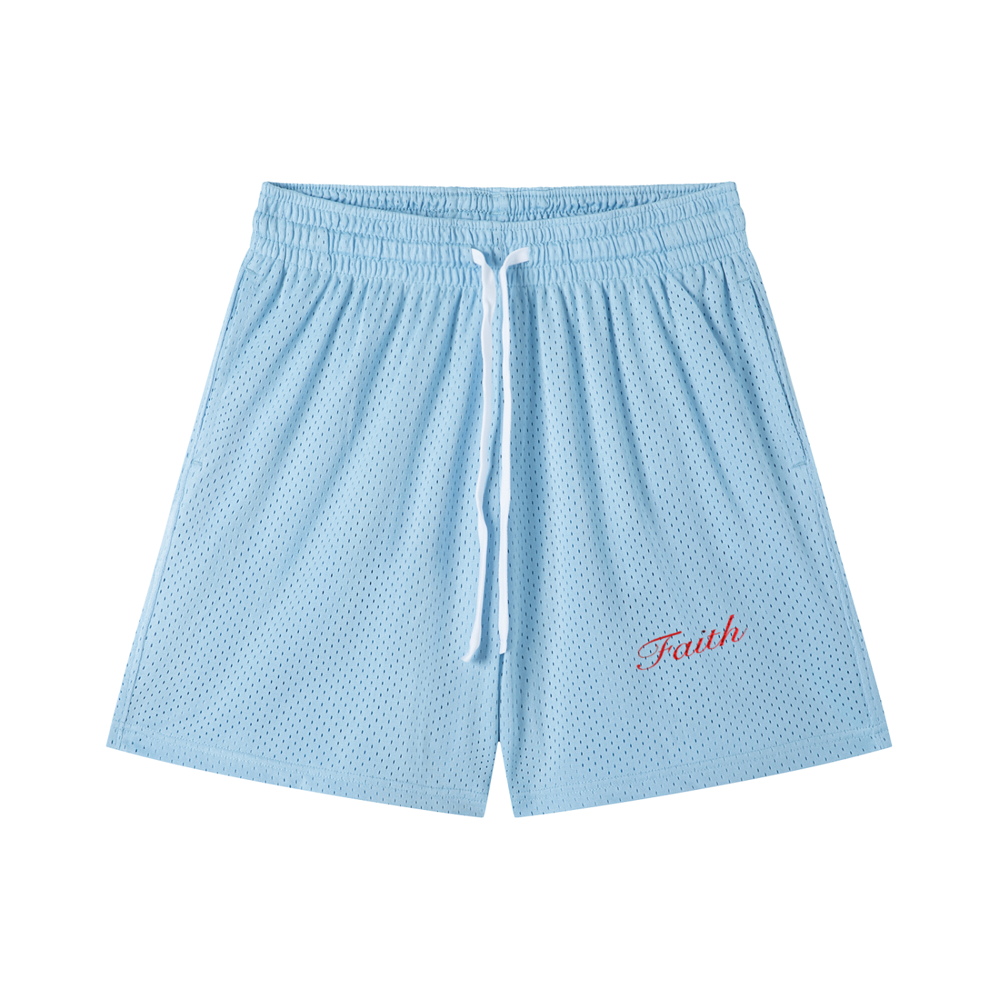 Faith Mesh Drawstring Shorts